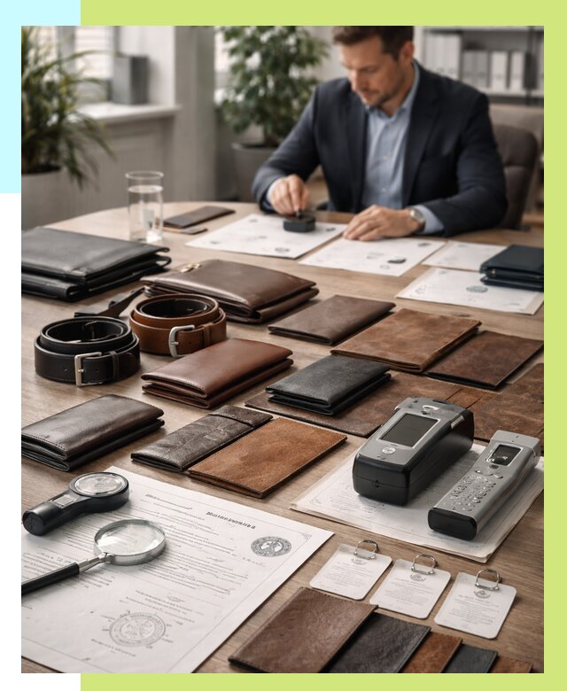 Сертификация кожаных изделий в Сорочинске от 12394 р. | Алешин-Срч