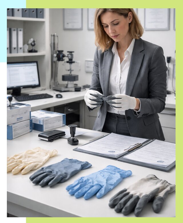 Сертификация перчаток в Сорочинске от 8779 р. | Алешин-Срч