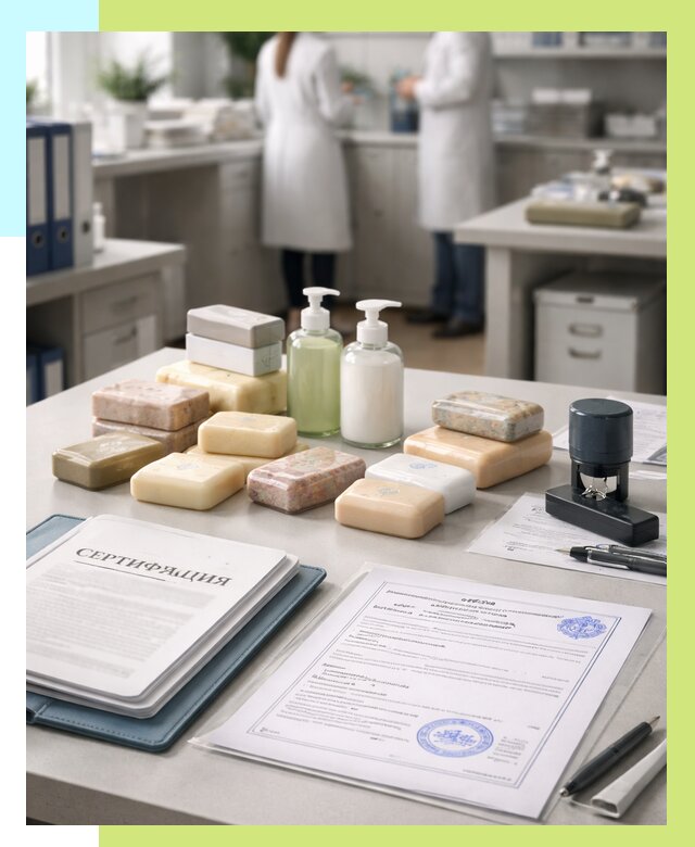 Сертификация мыла и сертификат на мыло в Сорочинске от 12394 | Алешин-Срч