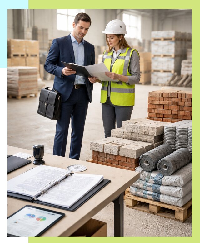 Сертификация строительных материалов в Сорочинске от 20656 р. Алешин-Срч