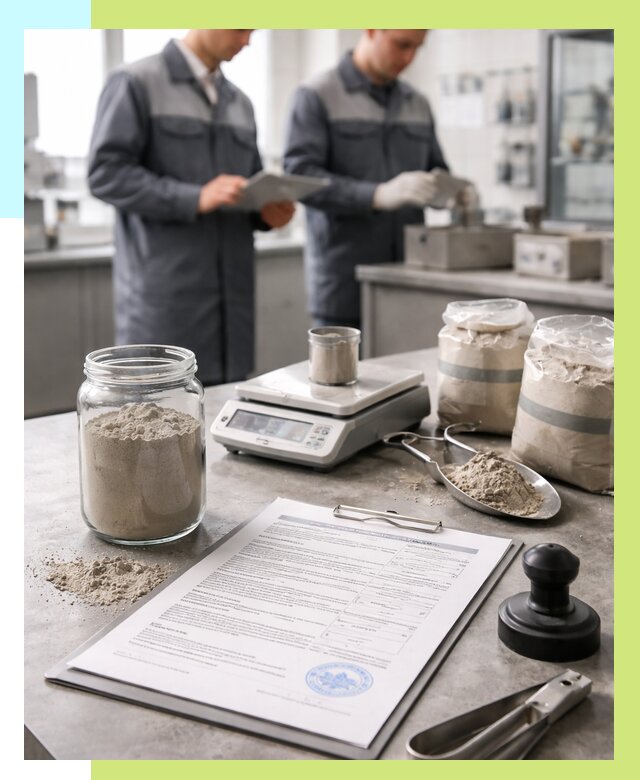 Сертификация цемента в Сорочинске от 20656 р. | Алешин-Срч