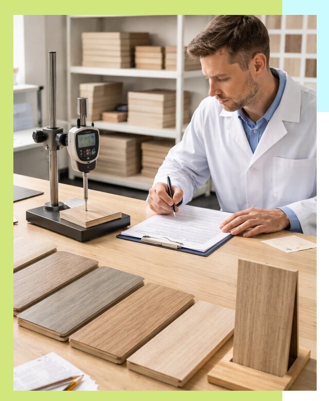 Сертификация ламината с испытаниями и оформлением документов в Сорочинске