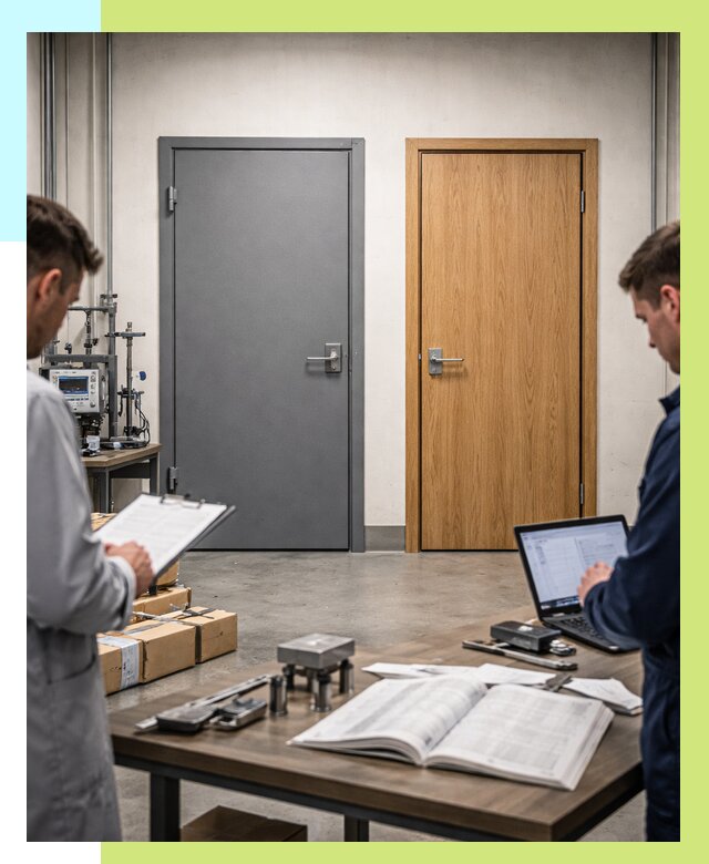 Сертификация дверей в Сорочинске от 8262 р. под ключ | Алешин-Срч