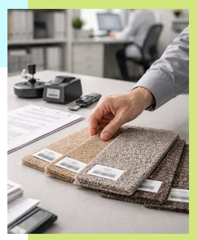 Сертификация ковролина в Сорочинске от 15492 р., Алешин-Срч