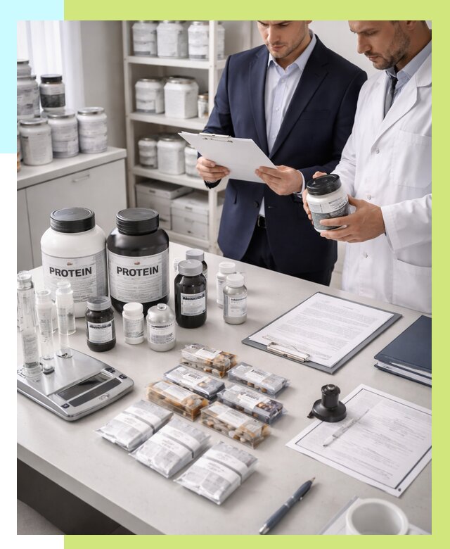 Сертификация спортивного питания в Сорочинске от 15492 р., Алешин-Срч