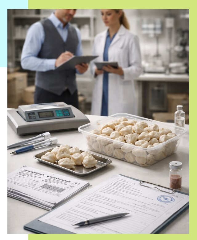 Сертификация пельменей в Сорочинске от 15492 р. срочно | Алешин-Срч