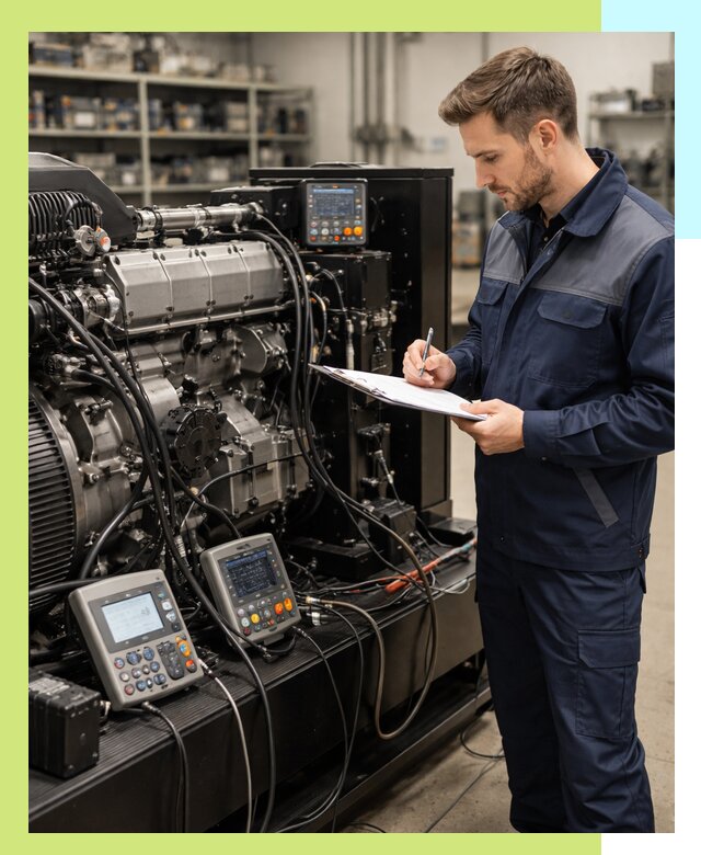 Сертификация дизельных генераторов и их оборудования в Сорочинске