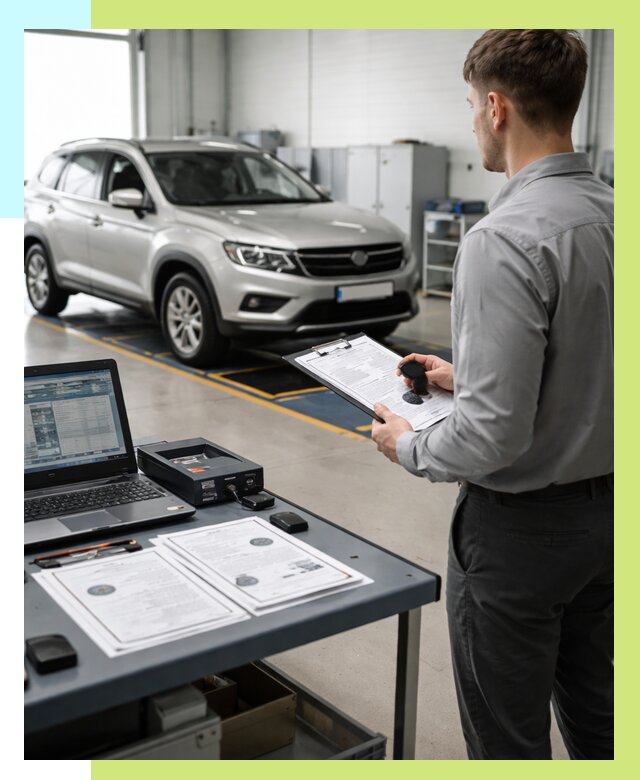 Сертификация транспортных средств в Сорочинске от 12394 р. | Алешин-Срч