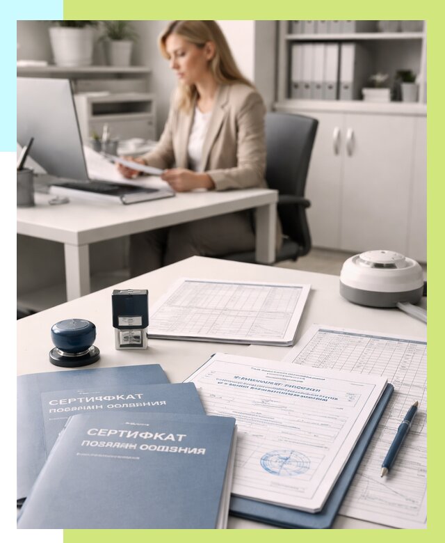 Сертификаты пожарной безопасности в Сорочинске от 15492 р. | Алешин-Срч