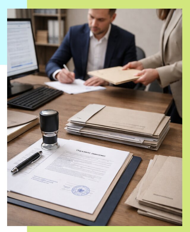 Отказное письмо для таможни в Сорочинске от 3098 р, Алешин-Срч