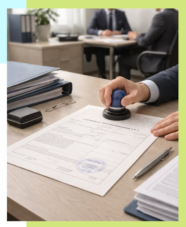 Сертификат происхождения СТ 1 в Сорочинске от 4648 р. | Алешин-Срч