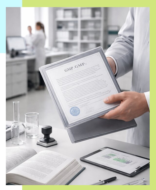 Сертификат GMP в Сорочинске под ключ от 87788 р. | Алешин-Срч