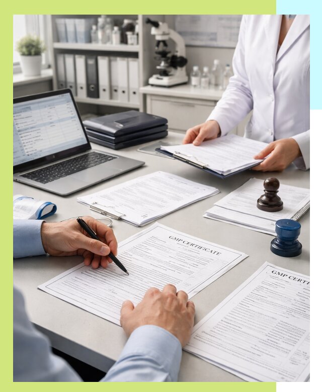 Оформление сертификата GMP в Сорочинске для фармпроизводства