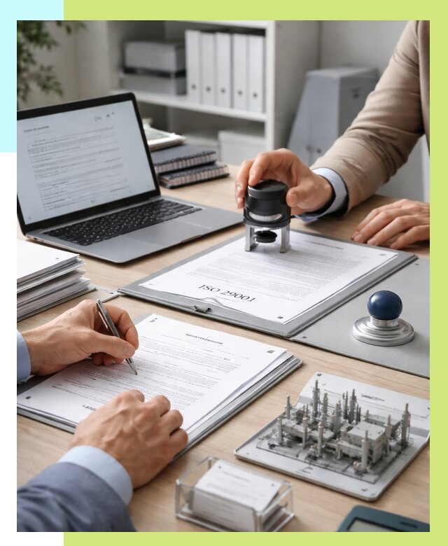 Сертификат ISO 29001 в Сорочинске под ключ от 77460 р. | Алешин-Срч