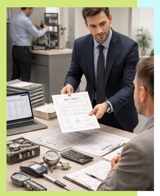 Выдача сертификата ISO 10012 по требованиям метрологии в Сорочинске