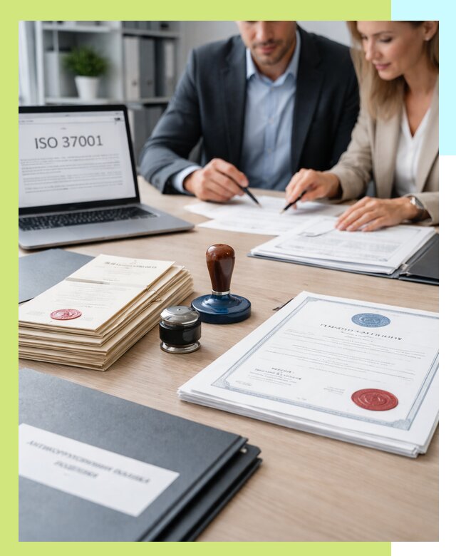 Получение сертификата ISO 37001 по системе борьбы с коррупцией в Сорочинске
